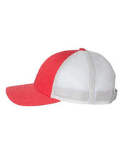 Load image into Gallery viewer, Low Pro Trucker Cap / Heather Red &amp; Grey / Beach FC