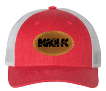 Load image into Gallery viewer, Low Pro Trucker Cap / Heather Red &amp; Grey / Beach FC