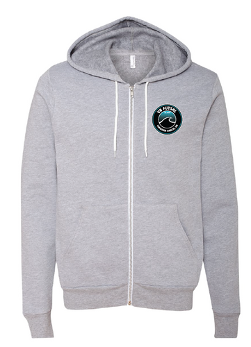 Unisex Sponge Fleece Full-Zip Hoodie / Athletic Heather / VB FUTSAL